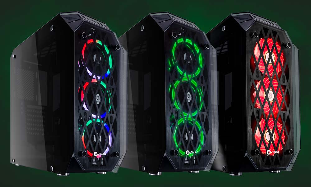 Ventiladores de colores caja gaming Kraken Ventiladores de colores caja gaming Kraken