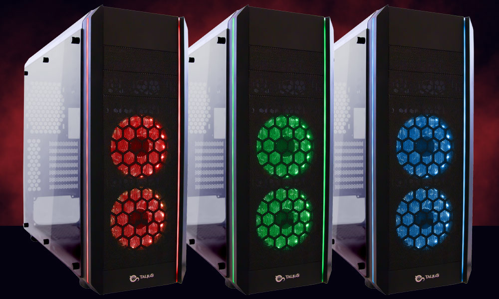 Tres colores de la Caja Gaming Daemon Tres colores de la Caja Gaming Daemon