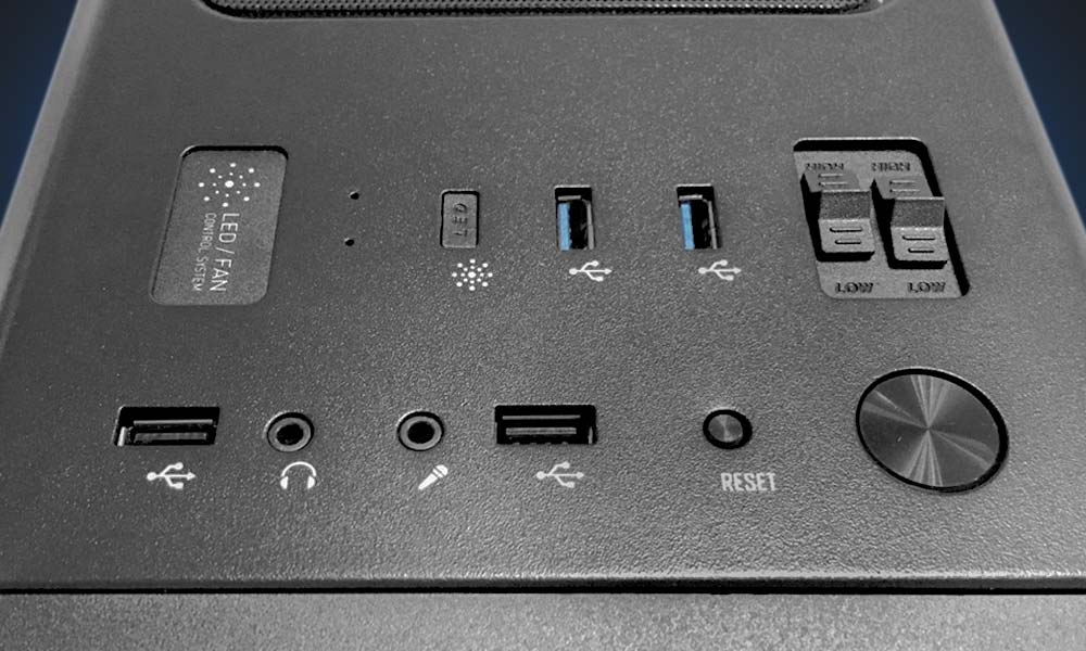 Conexiones caja gaming Daemon Conexiones caja gaming Daemon