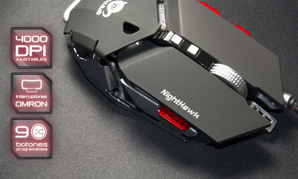 Características del ratón Nighthawk Características del ratón Nighthawk