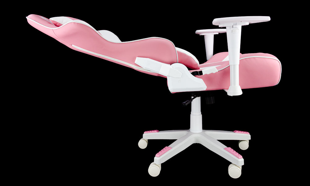 Silla gaming Dragonfly color rosa y blanca Silla gaming Dragonfly color rosa y blanca