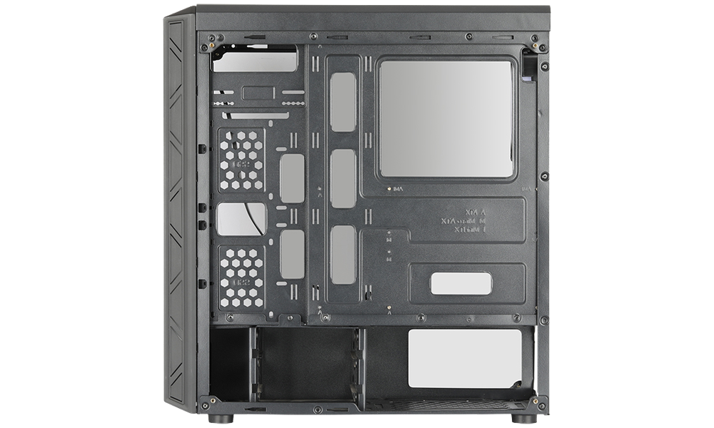 Interior Caja gaming con la mejor ventilación - Caja Gaming Orbe
