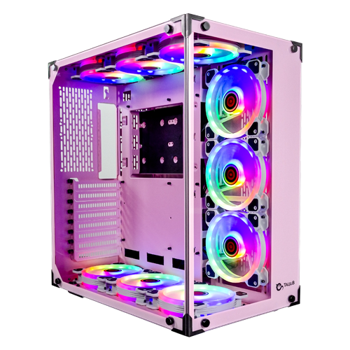 Caja gaming rosa Orchid