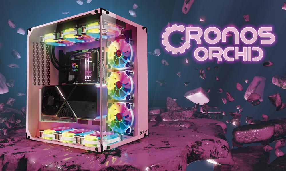 Caja gaming Cronos Orchid | Talius Caja gaming Cronos Orchid | Talius