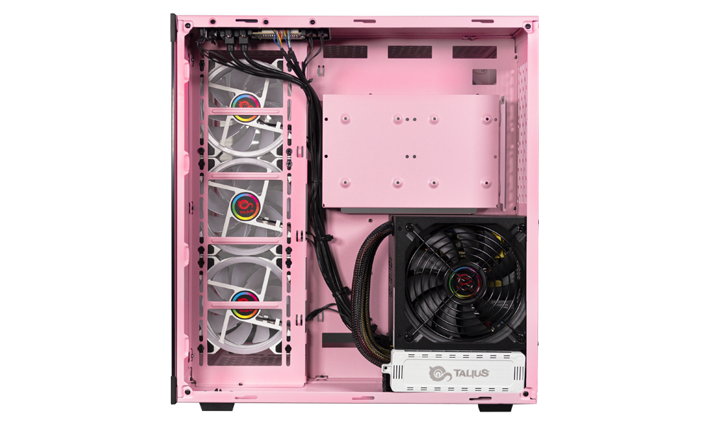 Caja gaming rosa Orchid
