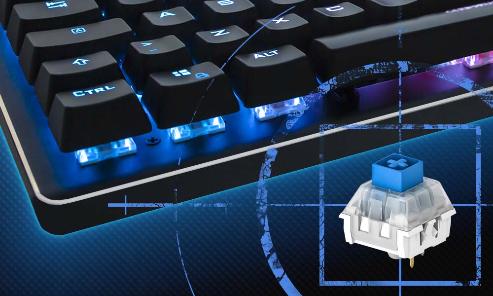 El teclado es uno de los productos gamer que mejoran el rendimiento